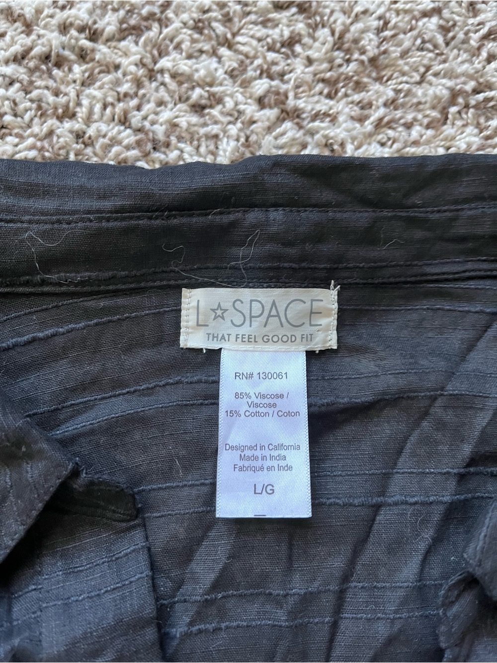 L*SPACE Daydream Tunic Cover Up - Picture 4 of 8
